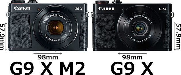 G9 X II」と「G9 X」の違い - フォトスク
