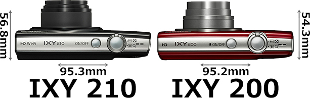 「IXY 210」と「IXY 200」 3