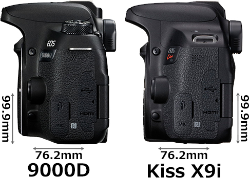 「EOS 9000D」と「EOS Kiss X9i」 5