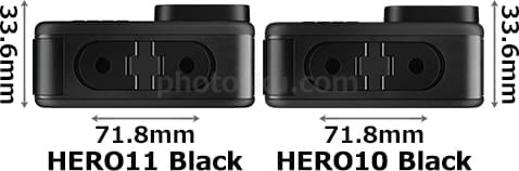 「GoPro HERO11 Black」と「GoPro HERO10 Black」 3