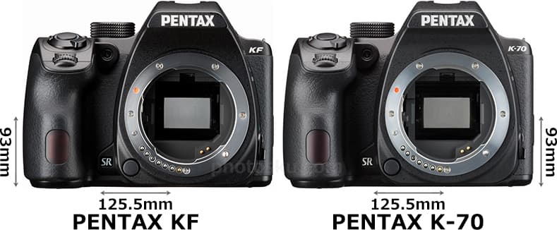 「PENTAX KF」と「PENTAX K-70」 1