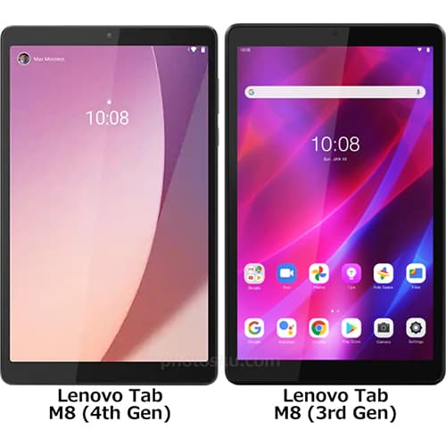 Lenovo Tab M8「4th Gen」と「3rd Gen」の違い - フォトスク