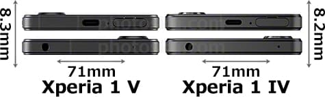 「Xperia 1 V」と「Xperia 1 IV」 4