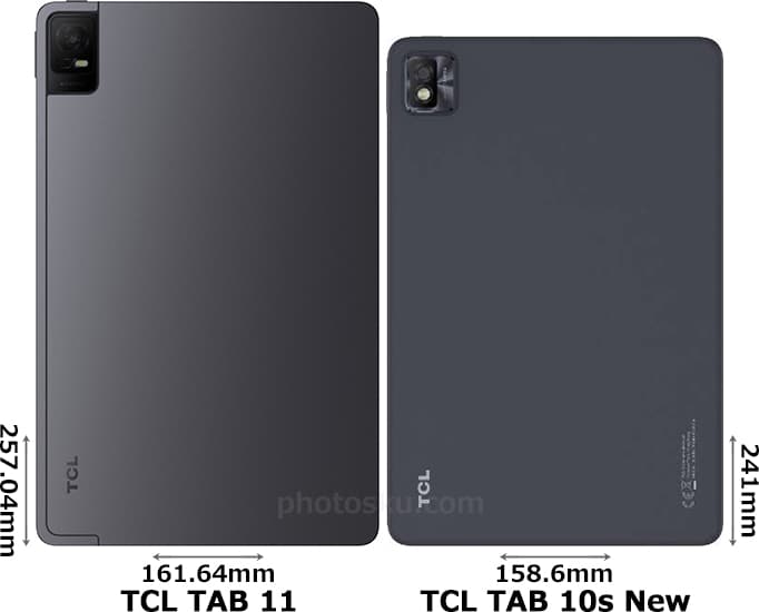 「TCL TAB 11」と「TCL TAB 10s New」 2