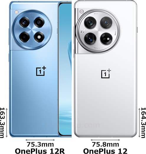 「OnePlus 12R」と「OnePlus 12」 2