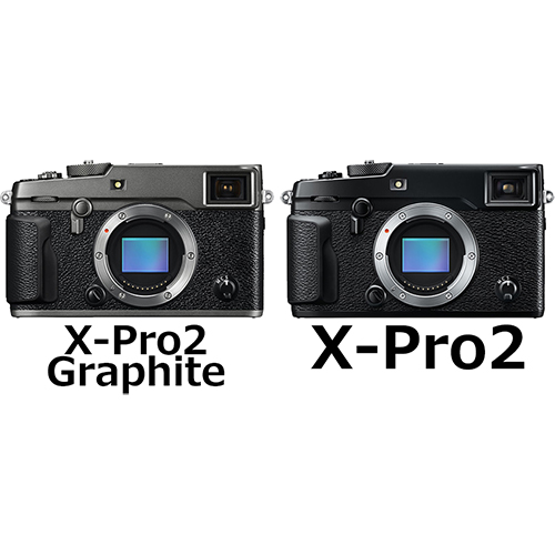 Fujifilm X-pro2 Graphite Edition