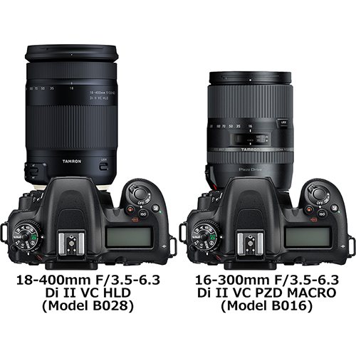カメラ レンズ(ズーム) タムロン「18-400mm (Model B028)」と「16-300mm (Model B016)」の違い 