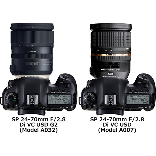 タムロン「24-70mm F2.8(Model A032)」と「24-70mm F2.8(Model A007 ...