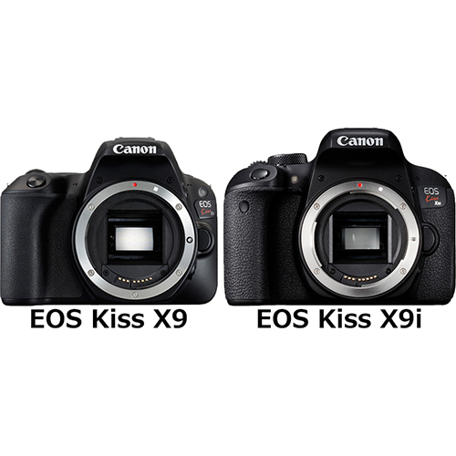 EOS Kiss X9」と「EOS Kiss X9i」の違い - フォトスク