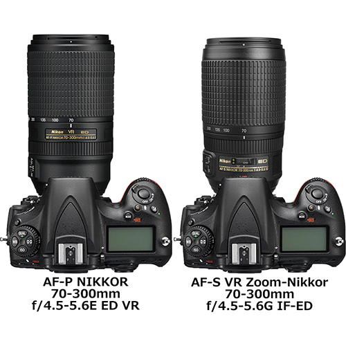 Nikon 望遠ズームレンズ AF-P NIKKOR 70-300mm f/4.5-5.6E ED VR フル