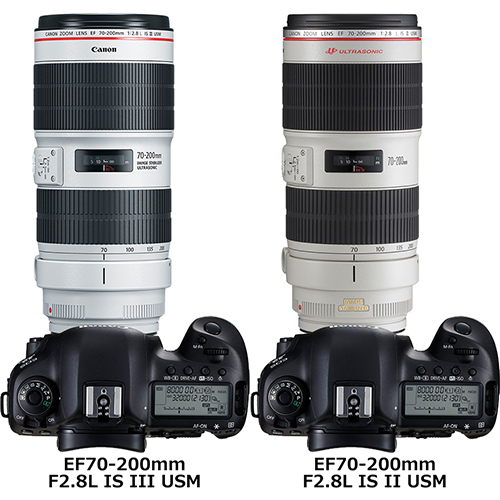 Ef70 0mm F2 8l Is Iii Usm と Ef70 0mm F2 8l Is Ii Usm の違い フォトスク