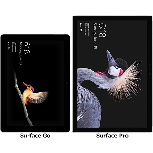 Surface Go と Surface Pro の違い フォトスク