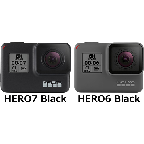 GoPro HERO7 Black」と「GoPro HERO6 Black」の違い - フォトスク