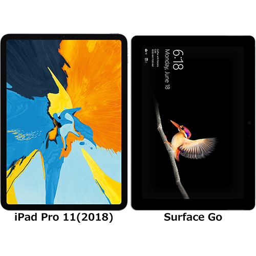 Ipad Pro 11 18 と Surface Go の違い フォトスク