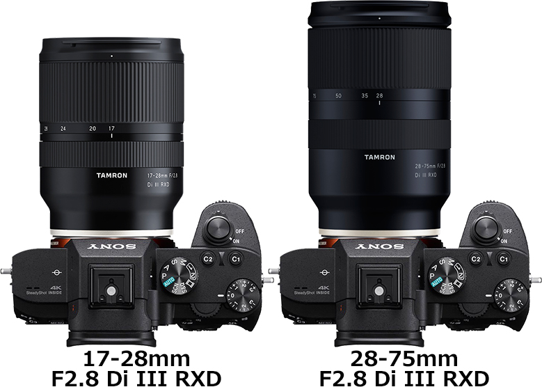 17-28mm F2.8 Di III RXD」と「28-75mm F2.8 Di III RXD」の違い ...