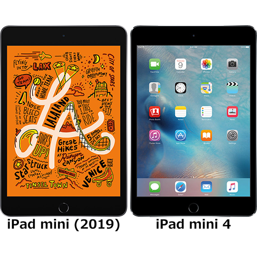 Ipad Mini 2019 と Ipad Mini 4 の違い フォトスク