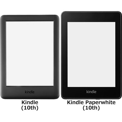 Kindle (第10世代)」と「Paperwhite (第10世代)」の違い - フォトスク