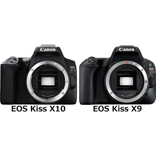 EOS Kiss X10」と「EOS Kiss X9」の違い - フォトスク