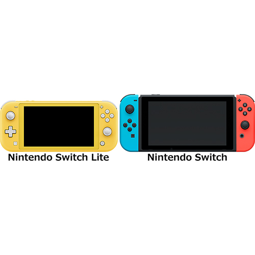 Nintendo Switch Lite と Nintendo Switch の違い フォトスク