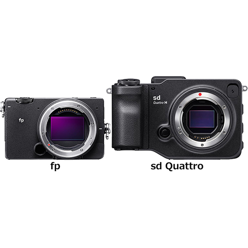 SIGMA fp」と「sd Quattro H」の違い - フォトスク