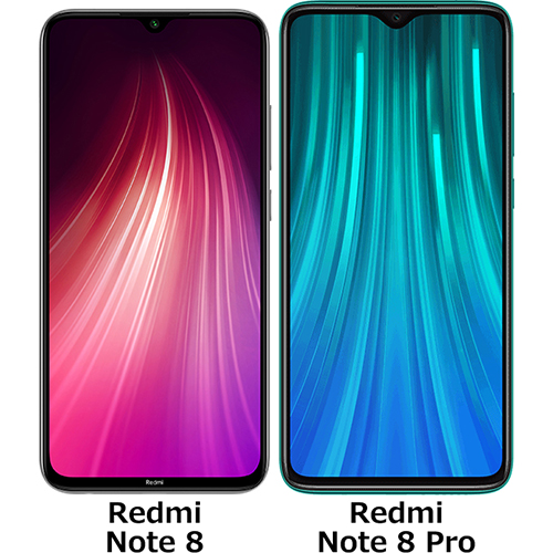 Redmi Note 8」と「Redmi Note 8 Pro」の違い - フォトスク
