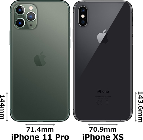 「iPhone 11 Pro」と「iPhone XS」 2