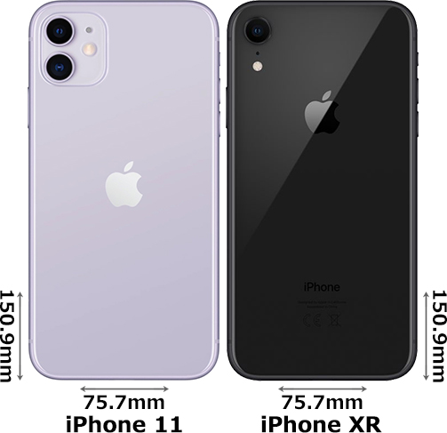「iPhone 11」と「iPhone XR」 2