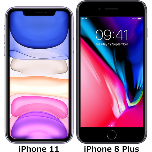 Iphone 11 と Iphone 8 Plus の違い フォトスク