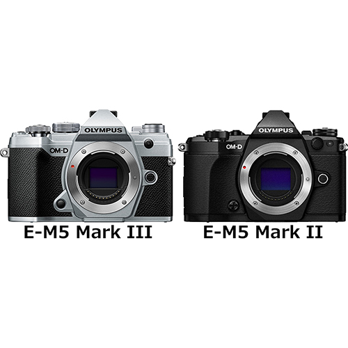 E-M5 Mark III」と「E-M5 Mark II」の違い - フォトスク
