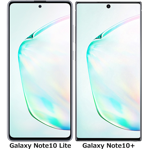 Galaxy Note10 Lite」と「Galaxy Note10＋」の違い - フォトスク