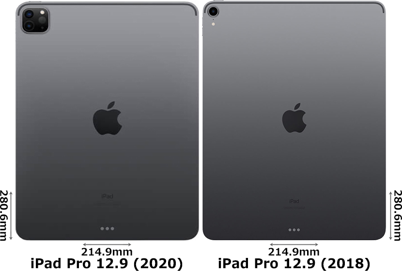 セール限定商品 iPad Pro 12.9インチ (2018-2020) 交換用画面 黒 タブレット