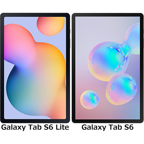 Galaxy S6 Lite」と「Galaxy Tab S6」の違い - フォトスク