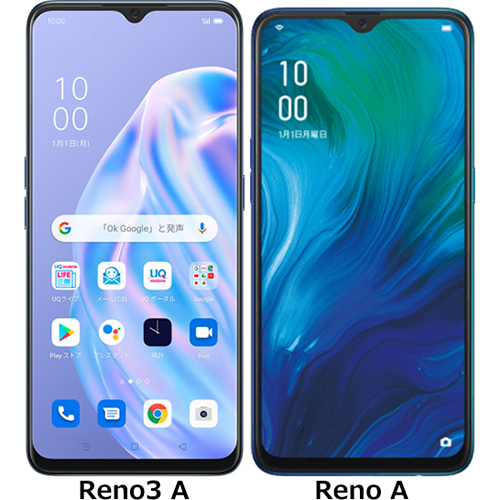 スマートフォン/携帯電話 スマートフォン本体 OPPO Reno3 A」と「OPPO Reno A」の違い - フォトスク