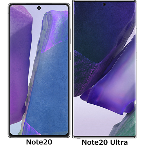 「Galaxy Note20」と「Galaxy Note20 Ultra」の違い - フォトスク