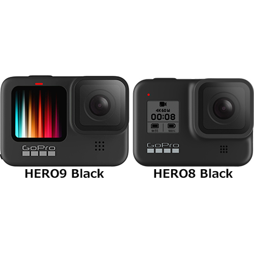GoPro HERO9 Black」と「GoPro HERO8 Black」の違い - フォトスク