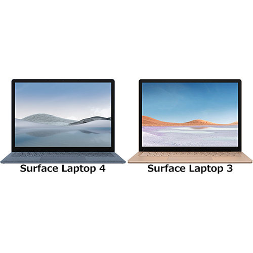 Surface Laptop 4」と「Surface Laptop 3」の違い - フォトスク