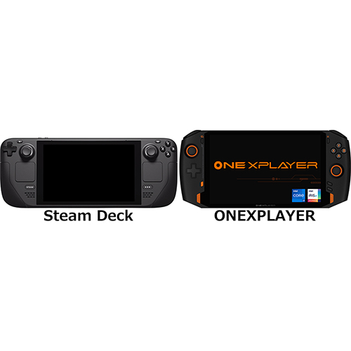 Steam Deck」と「ONEXPLAYER」の違い - フォトスク