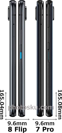 「Zenfone 8 Flip」と「Zenfone 7 Pro」 3