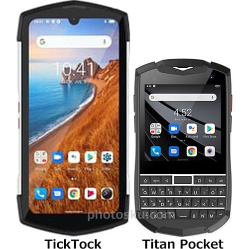 Unihertz「TickTock」と「Titan Pocket」の違い - フォトスク