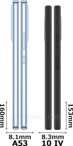 「Galaxy A53 5G」と「Xperia 10 IV」 3