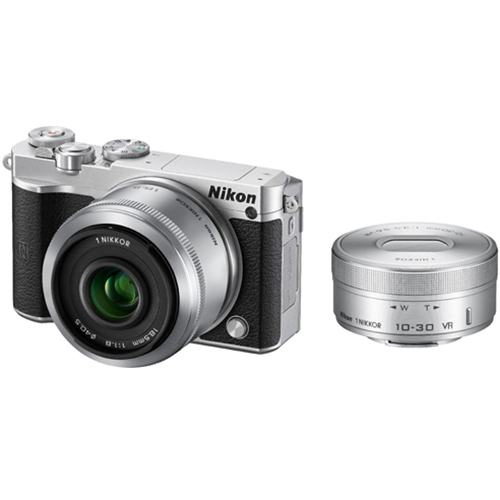 Nikon 1 J5 ダブルレンズキット (シルバー) - 価格比較：フォトスク