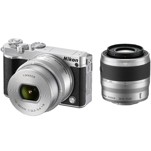 Nikon 1 J5 ダブルズームレンズキット (シルバー) - 価格比較：フォトスク
