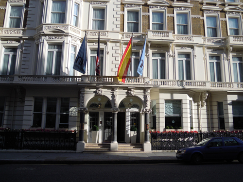 ロンドンのホテルの高画質画像