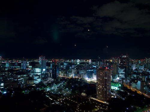 東京タワー、大展望台からの眺め 8の高画質画像