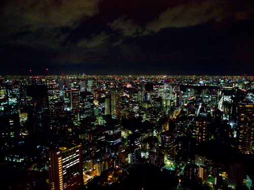 東京タワー、特別展望台からの眺め 3の高画質画像