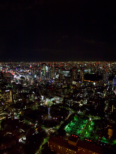 東京タワー、特別展望台からの眺め 7の高画質画像