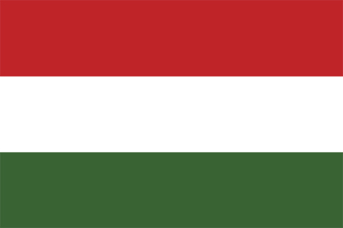 ハンガリーの国旗の高画質画像