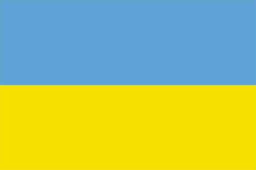 ウクライナの国旗の高画質画像