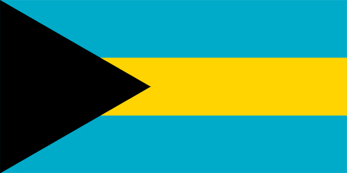 バハマの国旗の高画質画像