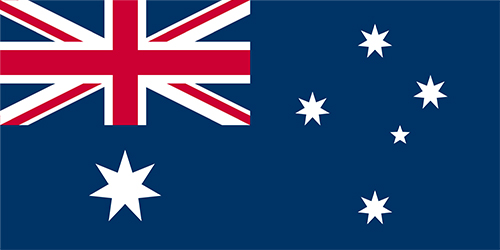オーストラリアの国旗の高画質画像